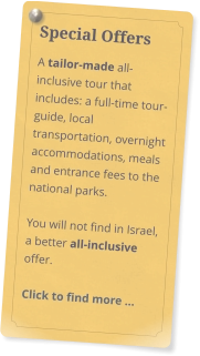 Israeliexperience.com offer